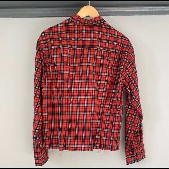 Current Elliott Plaid Tella Shirt - Picture 3 of 7